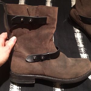 Rag & Bone moto boots, size 38/8 in Brown